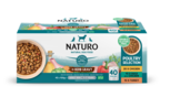 Naturo Adult Dog Grain & Gluten Free Poultry Selection in Herb Gravy Wet Food Pouches - 40 x 100g - main image